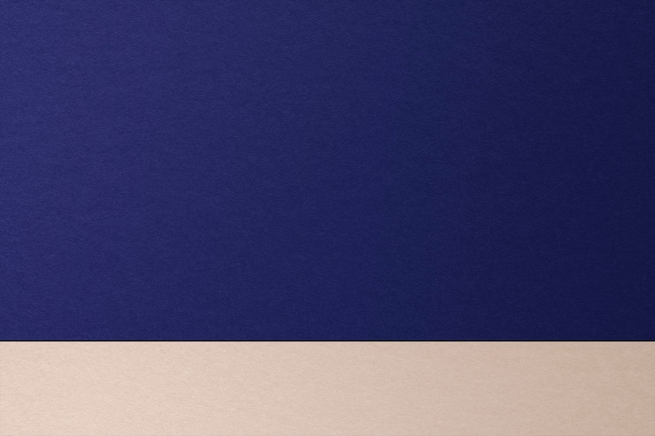 Free Photo two tones product background with blue and beige