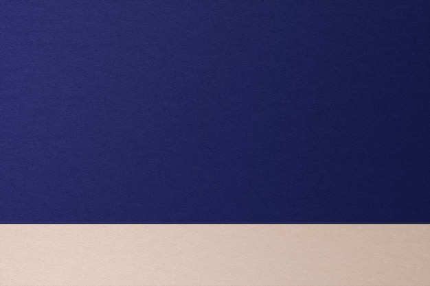 Two tones product background with blue and beige