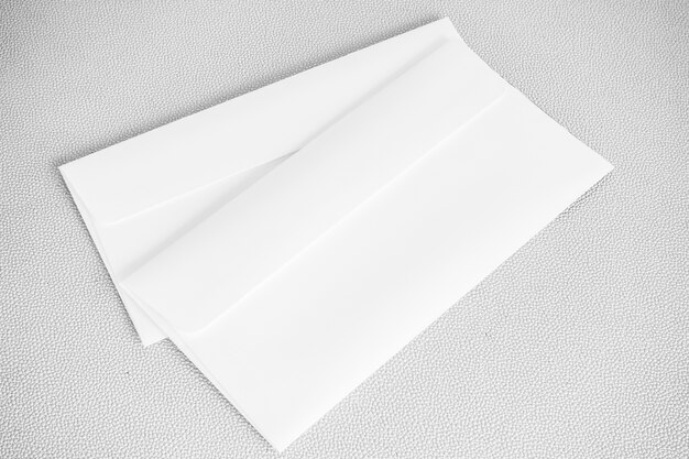 Two white envelopes