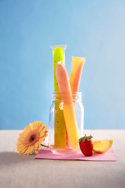 Typical brazilian freezies still life