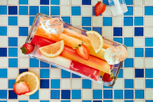 Typical brazilian freezies still life