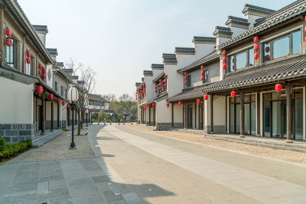 전형적인 마을 거리