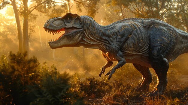 Тираннозавр рекс в дикой природе