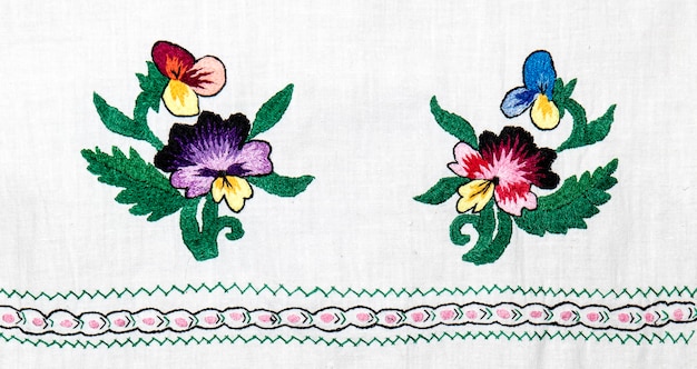 Ukrainian embroidery folk arts and crafts