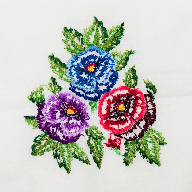 ウクライナの刺繡民芸品と工芸品