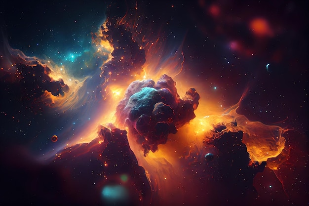 Ultra Detailed Nebula Abstract Wallpaper 3