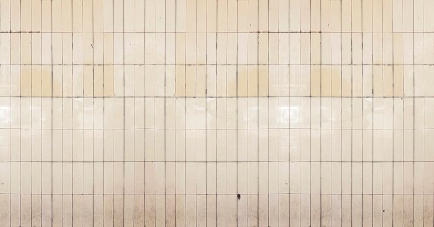 underground wall made of old tiles