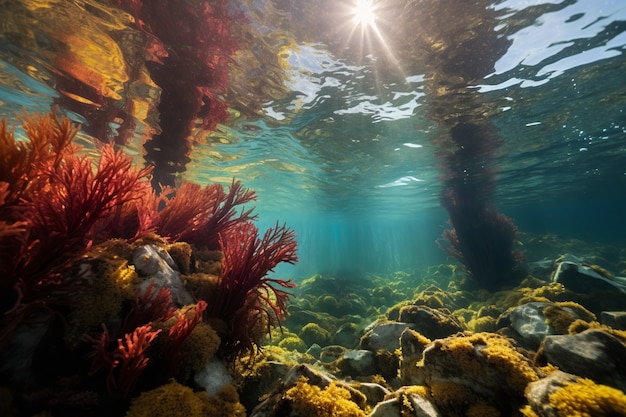 Underwater landscape