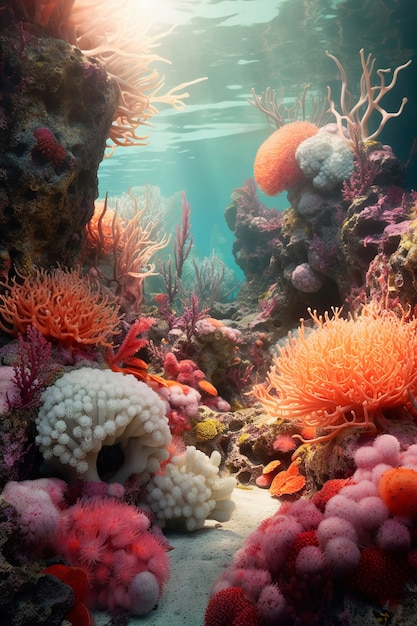 Underwater landscape