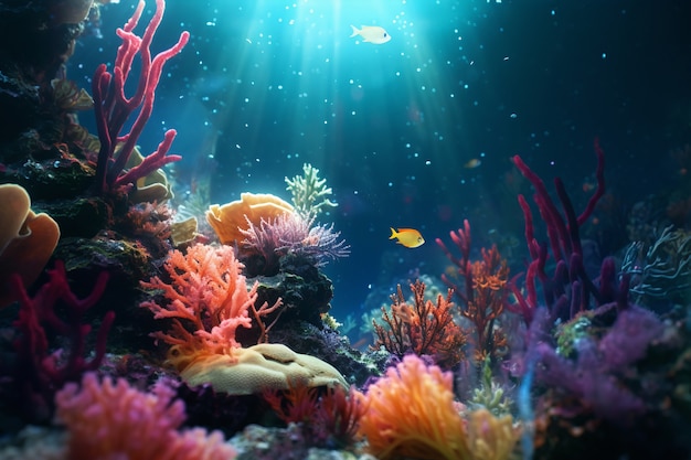 Underwater landscape