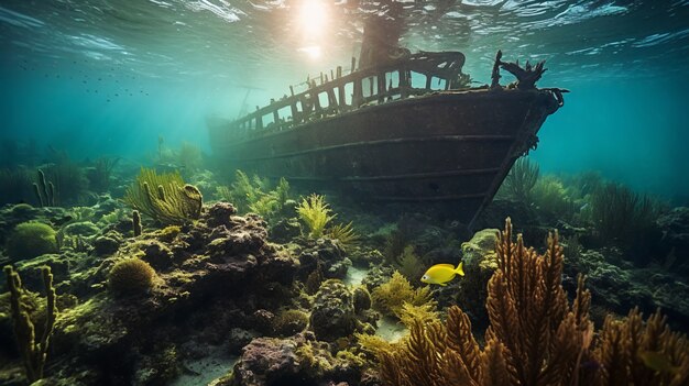 Underwater landscape