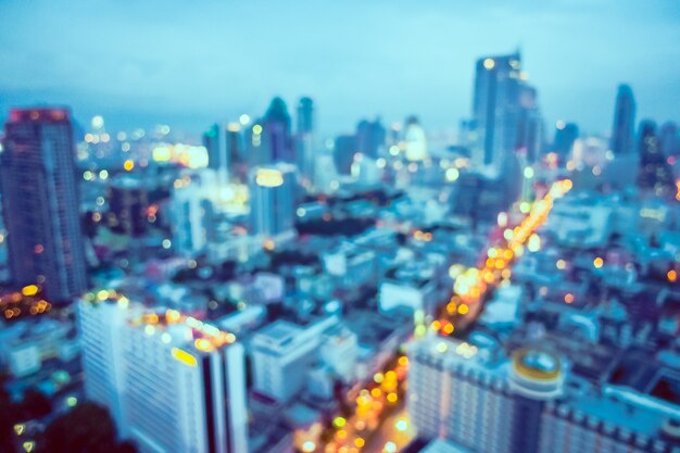 Unfocused city