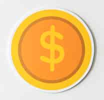 Free photo united state dollar currency exchange icon