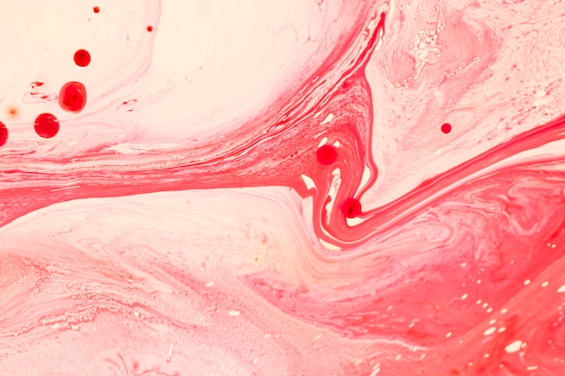 Free photo unreal pink waves in oil