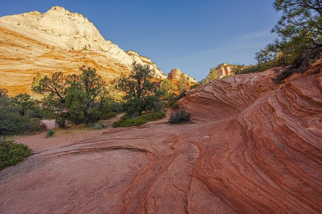 Unusual rock formations