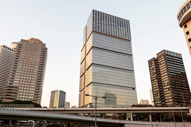 都市景観超高層ビル日本