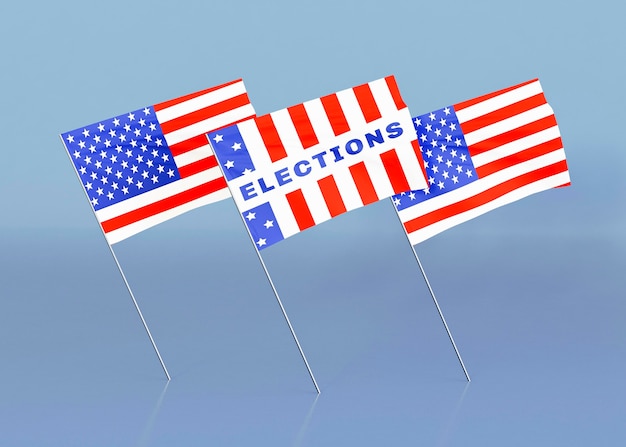 복사 공간 미국 선거 개념