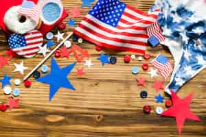 Free photo usa independence day background