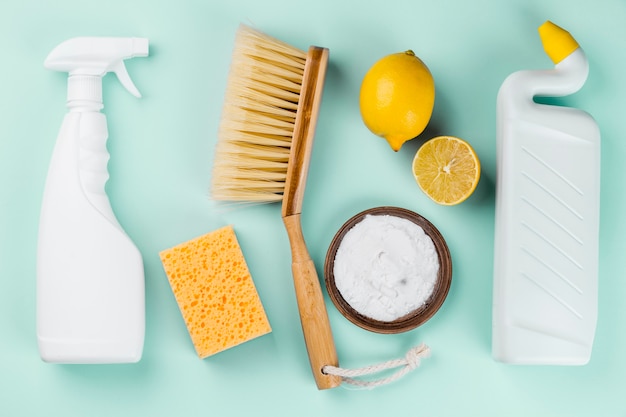 Using lemons for organic cleaning house products