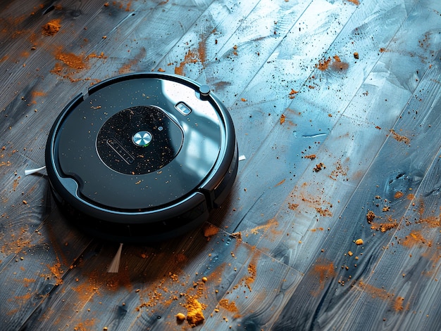 Vacuum cleaner tackling heavily soiled floor