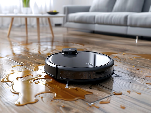 Vacuum cleaner tackling heavily soiled floor