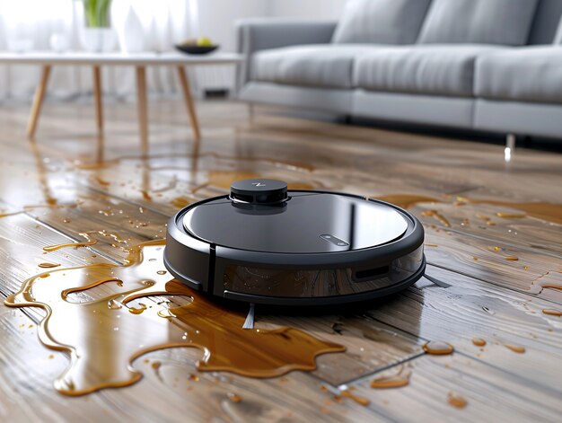 Vacuum cleaner tackling heavily soiled floor