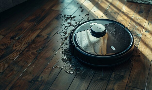 Vacuum cleaner tackling heavily soiled floor