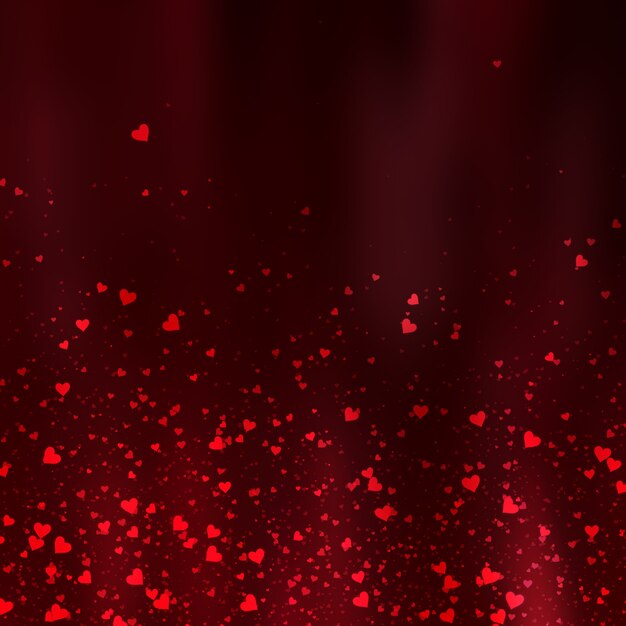 Valentine's Day background with hearts design