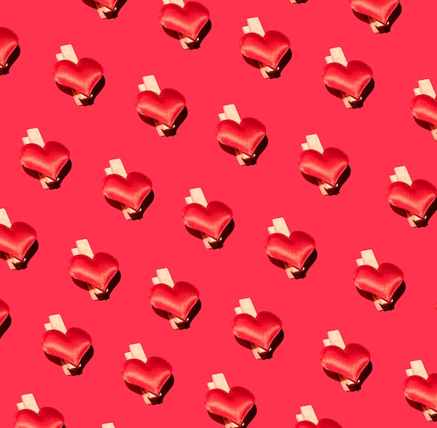 Free photo valentine's day patterns