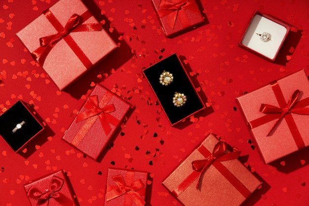 valentines day still life design
