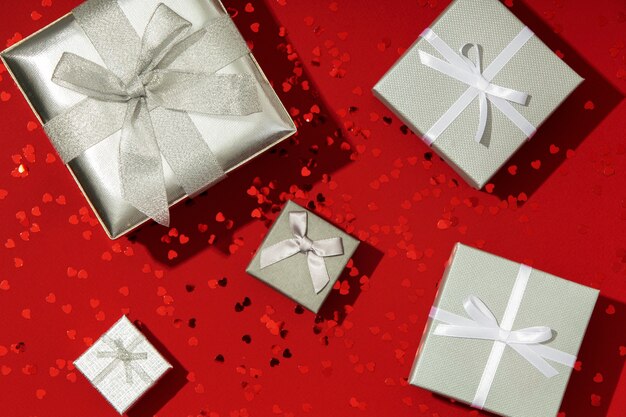 valentines day still life design