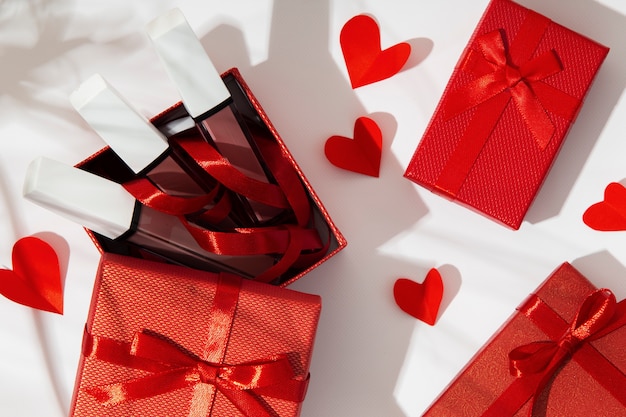 Free photo valentines day still life design