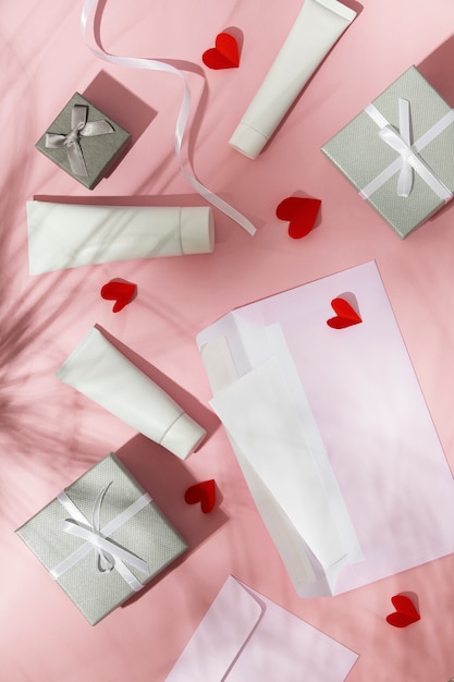 Free photo valentines day still life design