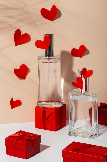 valentines day still life design