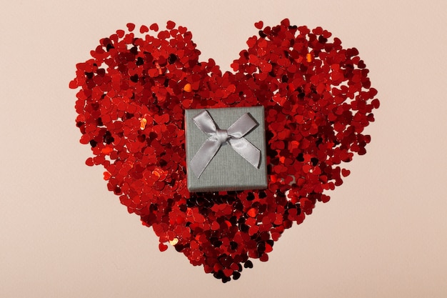 Valentines day still life design