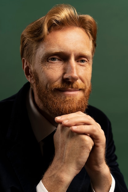 Foto gratuita ritratto di van gogh