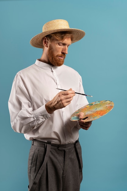 Free photo van gogh portrait