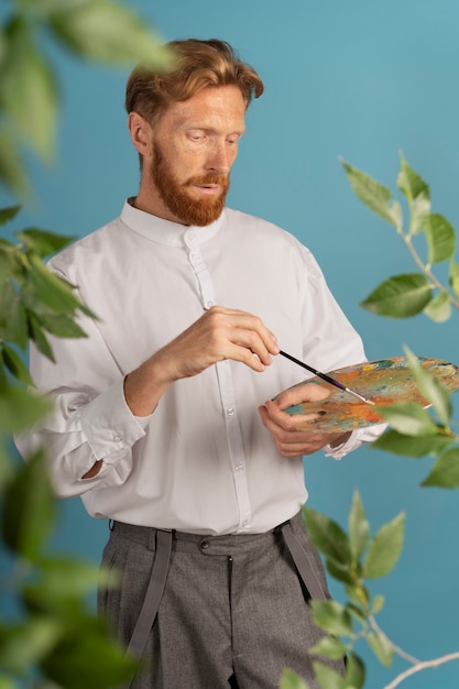 Free photo van gogh portrait