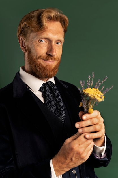 Foto gratuita ritratto di van gogh