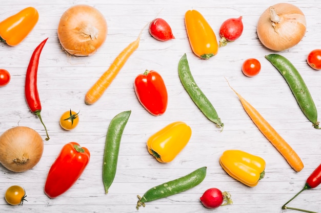 Variety of vegetables 