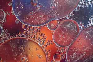 Бесплатное фото Различные абстрактные текстуры пузыри