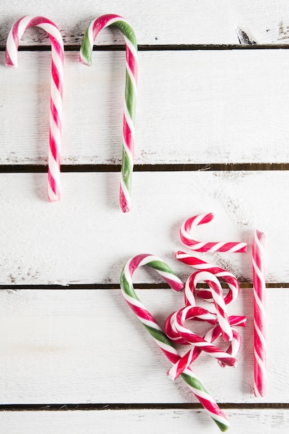 Various candy canes