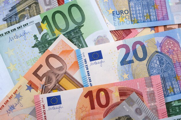 Various different Euros 