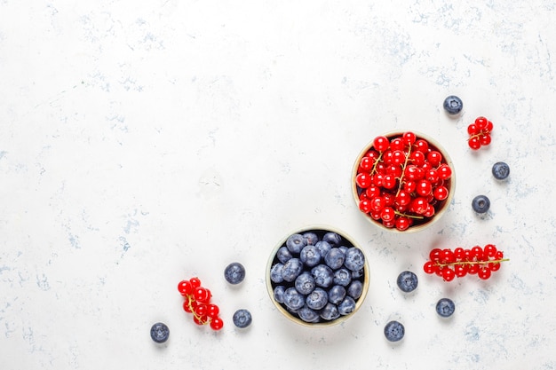 Various fresh summer berries