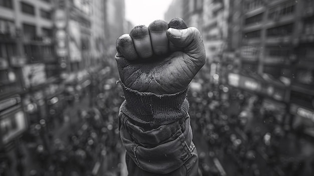 Foto gratuita diverse persone che prendono parte alle proteste