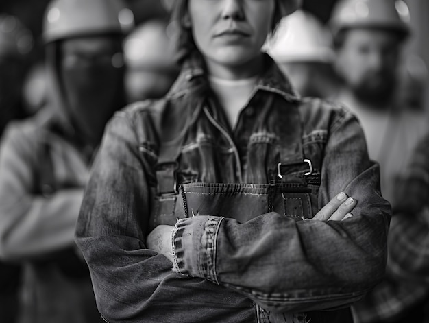 Foto gratuita diverse persone che prendono parte alle proteste