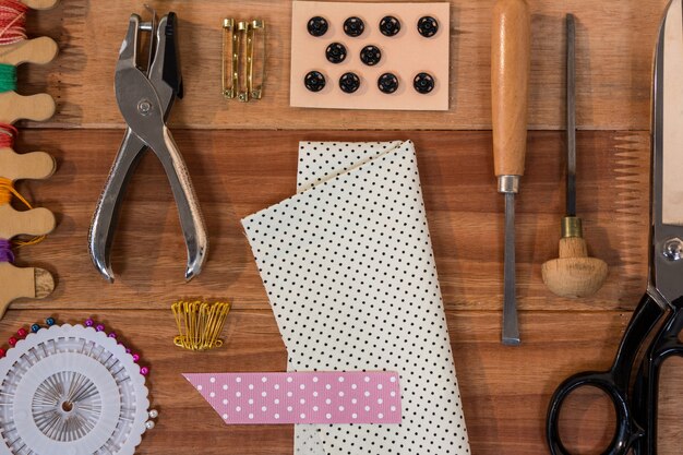 縫製ツールの様々な種類