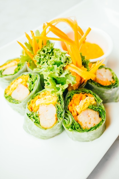 Vegetable spring roll