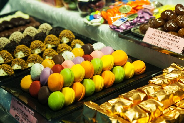 vendor with sweets