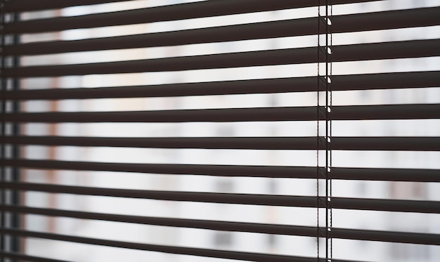 Free photo venetian blinds background sun protection and creating a pleasant atmosphere idea for a backdrop or backdrop